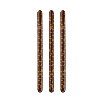 Bandes en chocolat noir, points 1 X162 pcs 