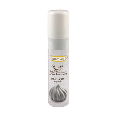 Spray scintillant argent 1 X100 ml - Ø 38 x 170 mm 