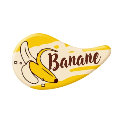 Décors  Banane , chocolat blanc 1 X 100 pcs 