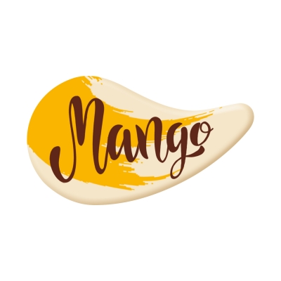 Décors  Mango , chocolat blanc 1 X 100 pcs 