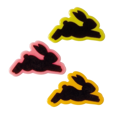 Lapins en chocolat blanc, ass. 1 X 96 pcs 