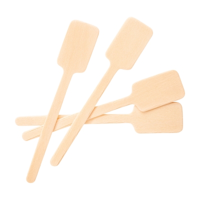 Mini-pelles de boulanger en bois 1 X100 pcs - 135 x 25 mm 