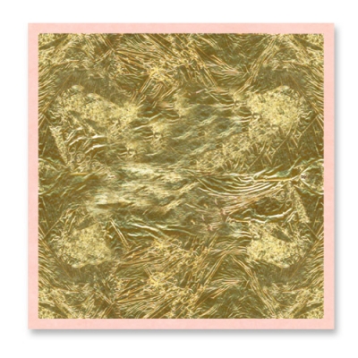 Feuilles  Or   1 X4 pcs - 80 x 80 mm 
