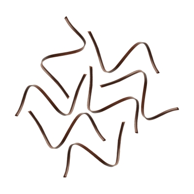 Spirales, chocolat noir 1 X80 pcs - ~80 x 35 mm 