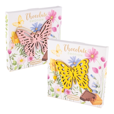 Papillons printemps sur étuis 1 X10 pcs 