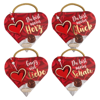 Coeurs Emotions avec pendentif cœur, 1 X 16 pcs 