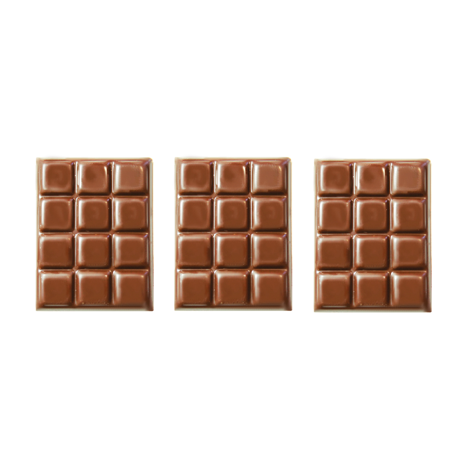 France Décor Shop  Mini tablette chocolat lait 1 X105 pcs - 30 x 40 mm